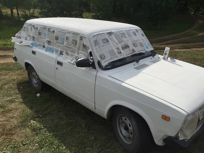 Как не нужно красить авто за 3000 руб. Покраска авто, Авто, Экономия, Длиннопост