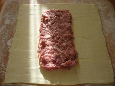 Мясной рулет в тесте по-домашнему. Мясной рулет в тесте по-домашнему.