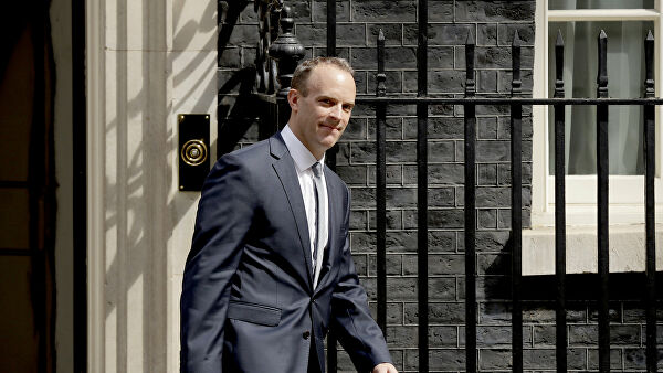 Министр по делам Brexit Доминик Рааб. 9 июля 2018 Глава МИД Британии прокомментировал закон о нацбезопасности Гонконга