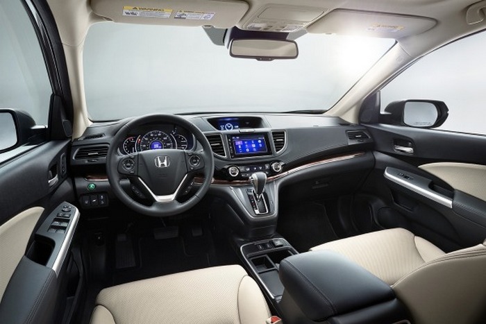 Салон автомобиля Honda CR-V. Салон автомобиля Honda CR-V.
