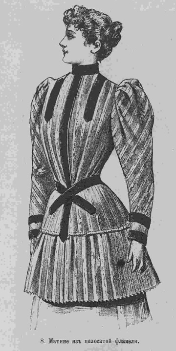 Последний крик моды. Наряды из Парижа. 1884 г. Часть 2
