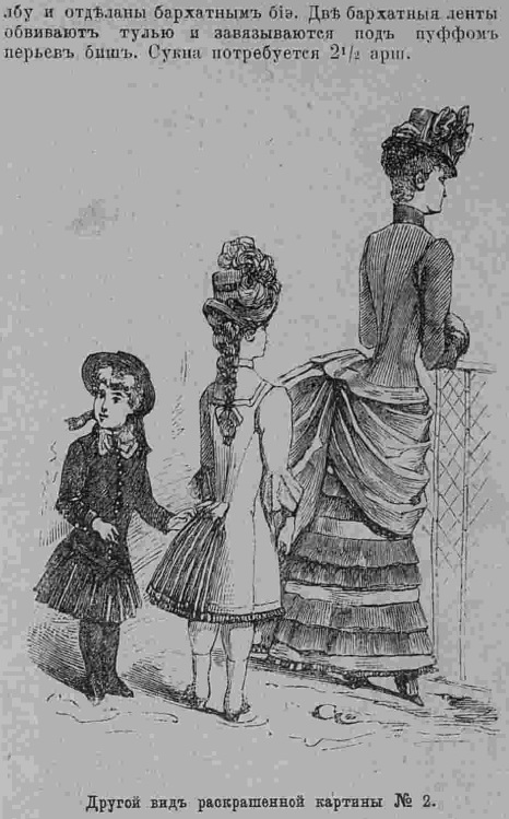 Последний крик моды. Наряды из Парижа. 1885 г. Часть 2-1