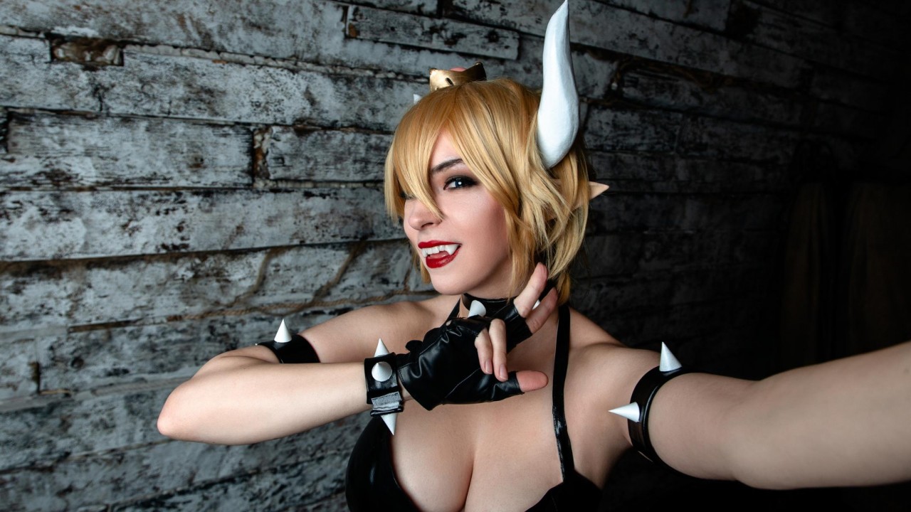 Naughty dragon bowsette cosplay please fan images