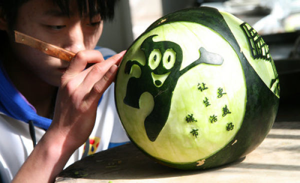 Amazing Watermelon Carvings (75 pics)