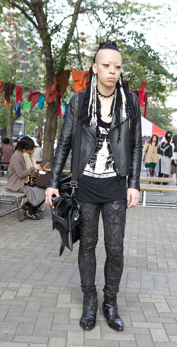 Мода японской молодежи (13 фото)