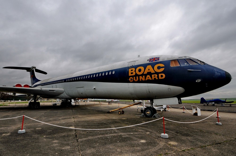 VC-10 в авиационном музее Даксфорда