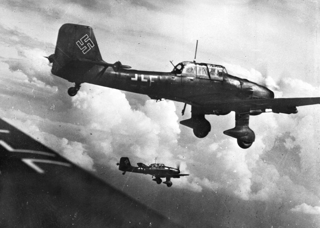 Бомбардировщики Junkers Ju 87, 1943 год LAPI/Roger Viollet via Getty Images