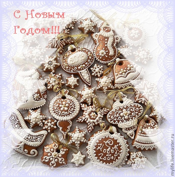 Расписной пряник своими руками Расписной пряник своими руками