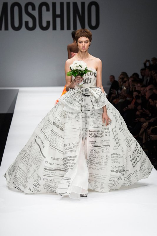 Неделя моды в Нью Йорке: Moschino осень-зима 2014/2015 Неделя моды в Нью Йорке: Moschino осень-зима 2014/2015