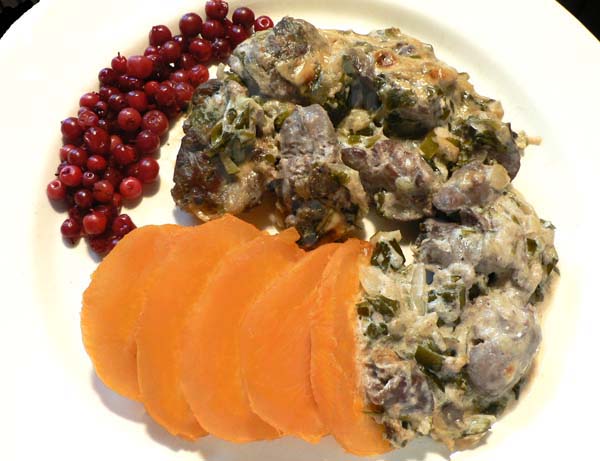 Потроха куриные в русском стиле Потроха куриные в русском стиле