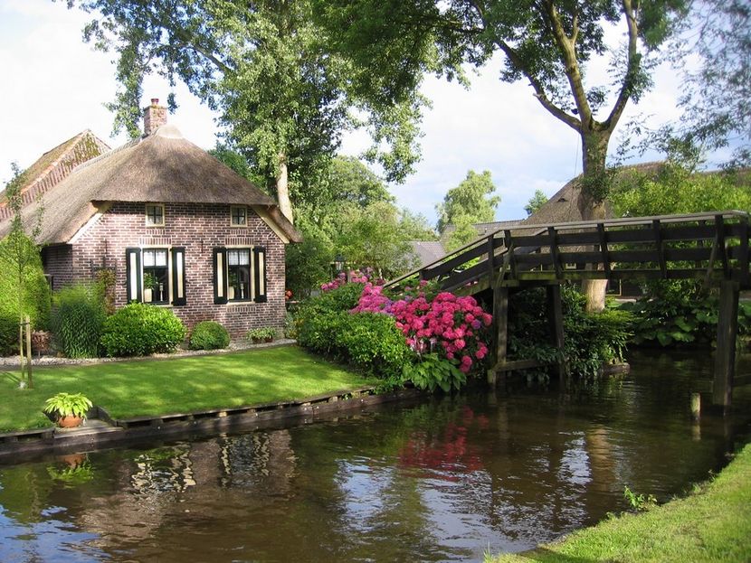 Giethoorn22 Гитхорн: деревня, где нет дорог