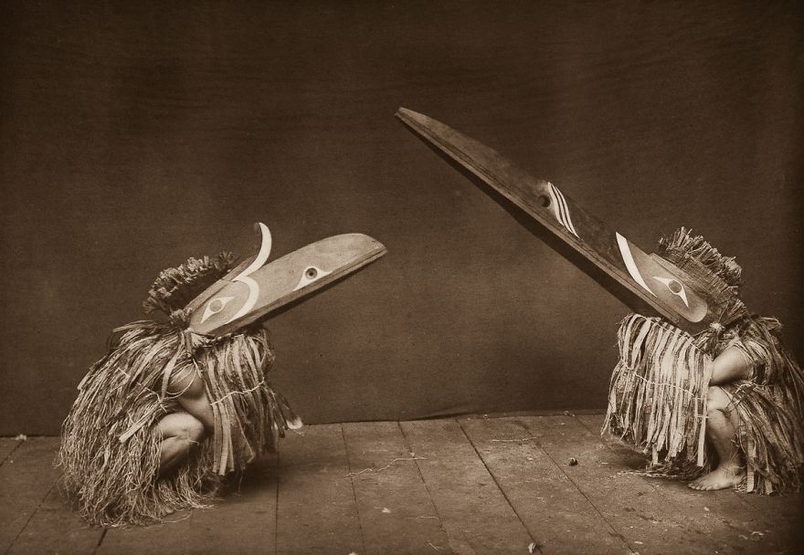 Редкие фотографии 1900-х годов показывают, как жили индейцы еще 100 лет назад