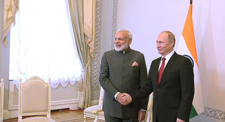 Пресс-конференция Владимира Путина и Нарендры Моди по итогу переговоров
