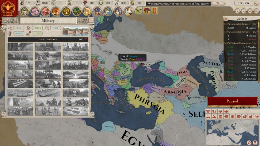 Imperator: Rome. Пришёл, увидел, полюбил