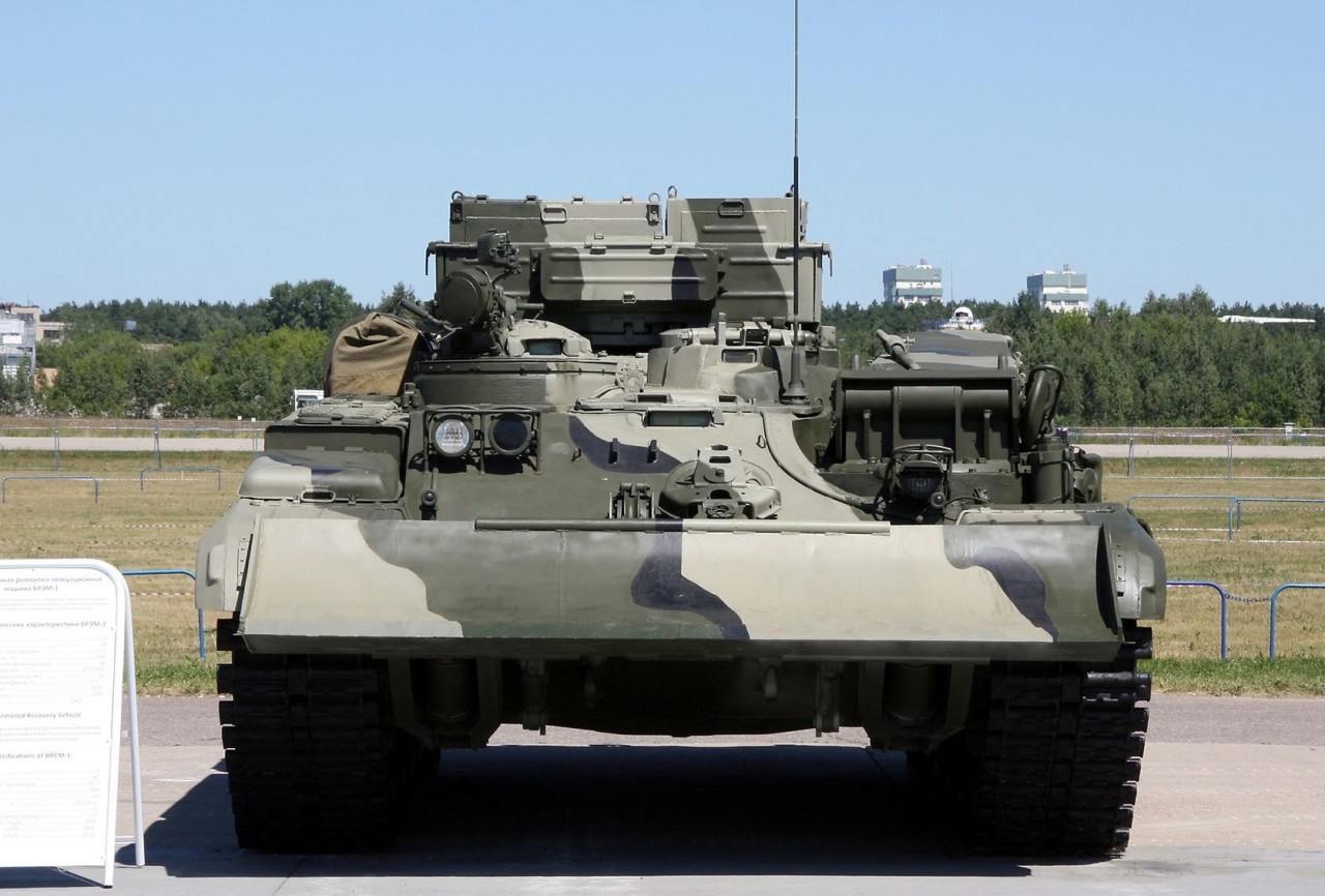Бронированная ремонтно-эвакуационная машина 1 (БРЭМ-1, «Объект 608»). Бронированная ремонтно-эвакуационная машина 1 (БРЭМ-1, «Объект 608»). АРМИЯ., бронемашина, военная техника, танк