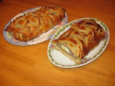 Мясной рулет в тесте по-домашнему Мясной рулет в тесте по-домашнему
