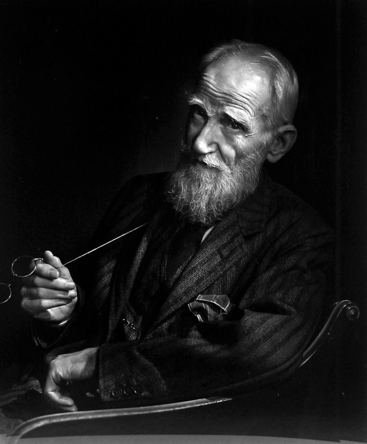 Bernard Shaw by Yousuf Karsh