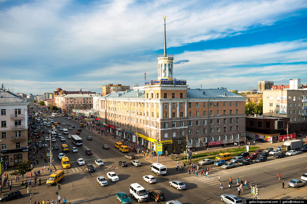 Омску 300 лет. Виды города с высоты