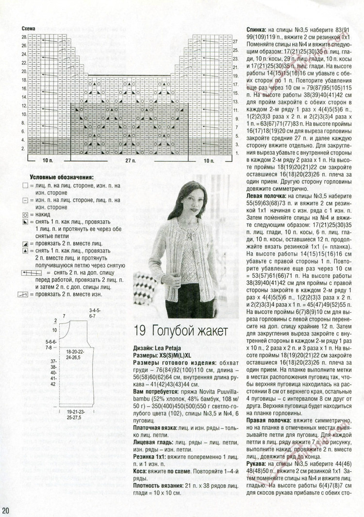Столбик, петелька, стежок (идеи для вязания с описанием и схемами)