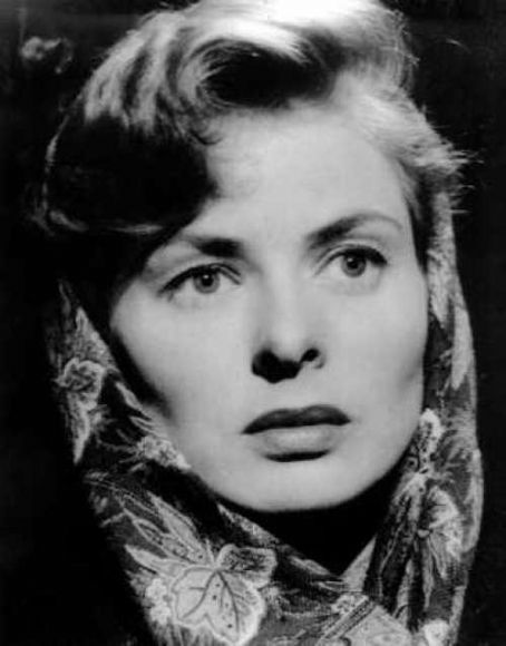    .  / Ingrid Bergman. Photo