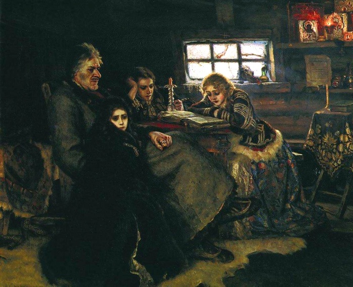 «Меншиков в Берёзове». Автор: Василий Суриков. «Меншиков в Берёзове». Автор: Василий Суриков.
