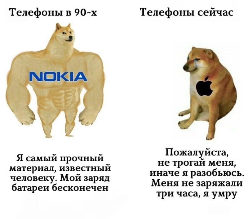 Накачанный Доге и плачущий Чимс: Что за мем?