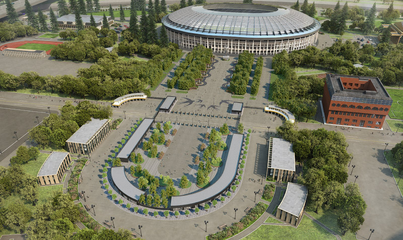 Новые Лужники — посмотрите какая красота!