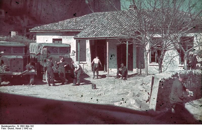Севастополь во время Второй Мировой войны: редкие фото крым, вов