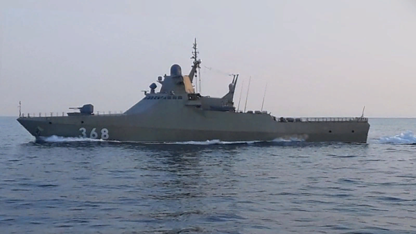 Патрульный корабль "Василий Быков". Источник изображения: http://82.rodina.news
