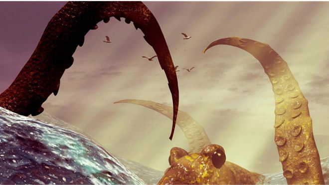 Эти морские твари такие гигантские, что их не может съесть кашалот Эти морские твари такие гигантские, что их не может съесть кашалот