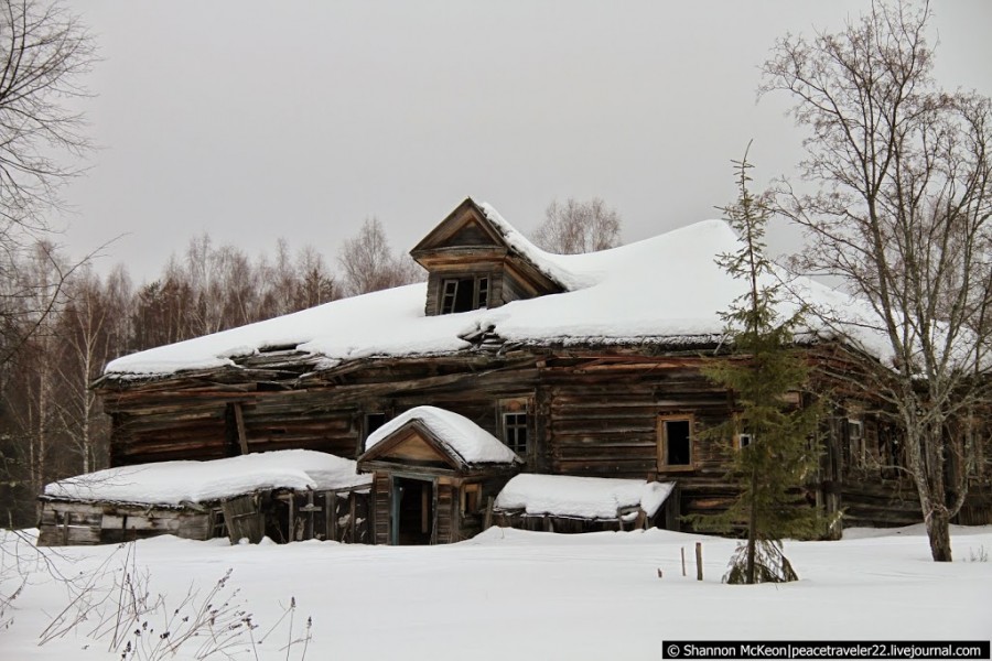 Один день американки в российской деревне