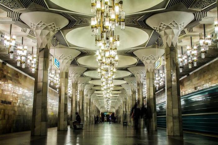 Прогулка по Ташкентскому метро (11 фото) Прогулка по Ташкентскому метро (11 фото)