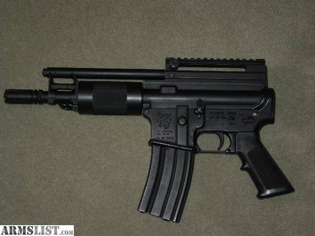 Конструкторы против законов. Самозарядный пистолет Olympic Arms OA-96