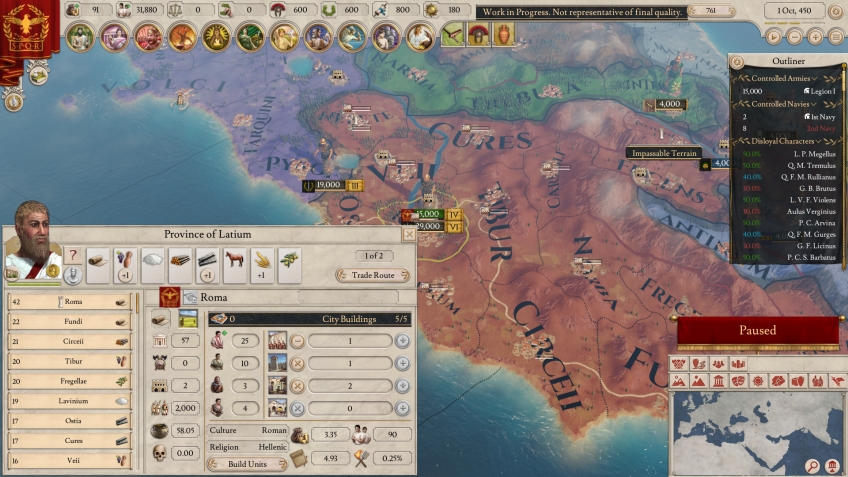 Imperator: Rome. Пришёл, увидел, полюбил