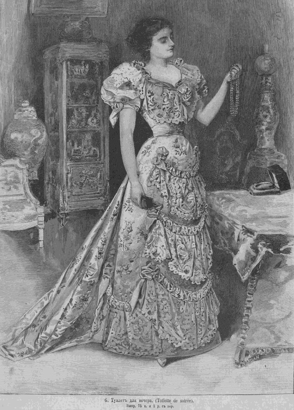 Последний крик моды. Наряды из Парижа. 1884 г. Часть 2