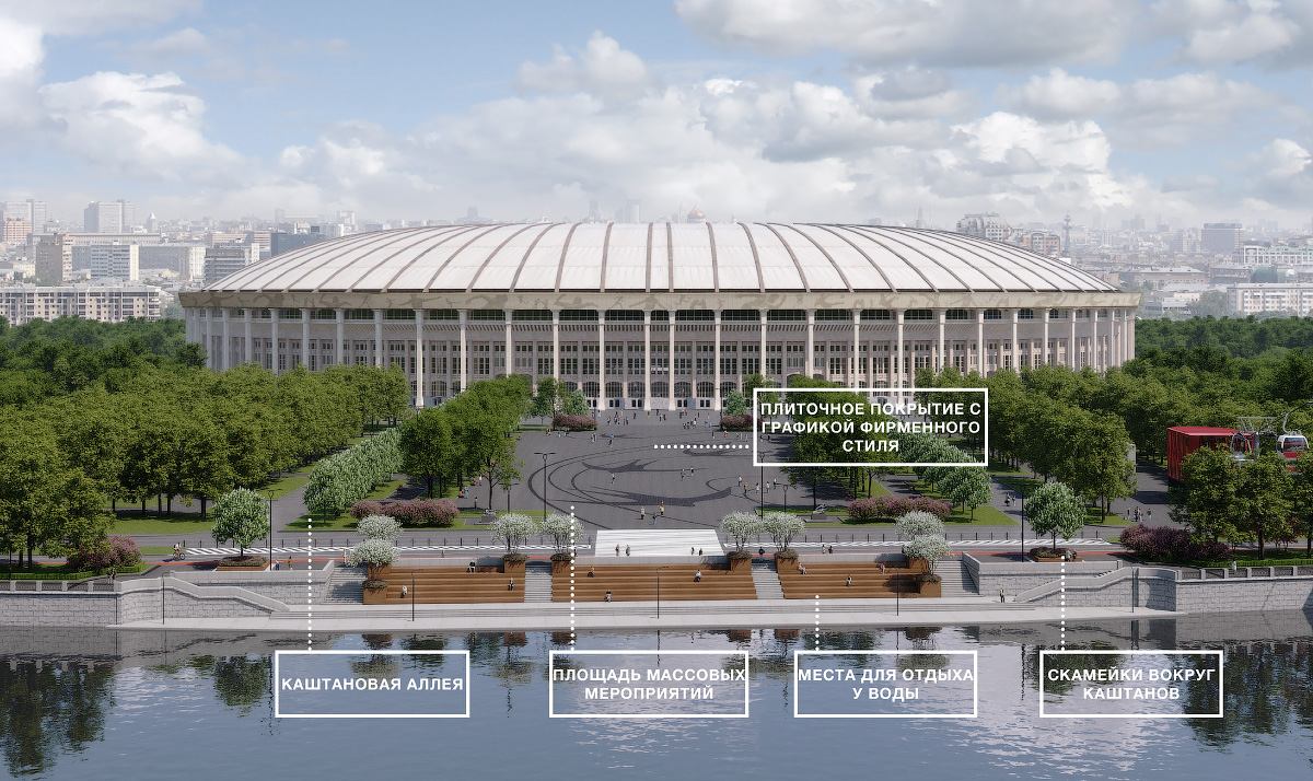 Новые Лужники — посмотрите какая красота!