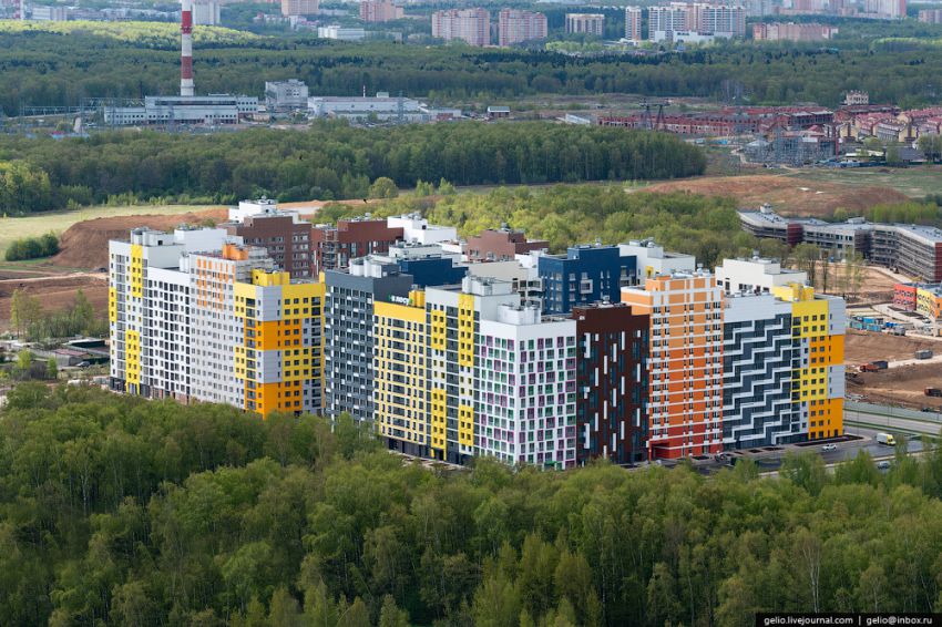 Тренировочный военный полет над центром Москвы москва, авиация, вид