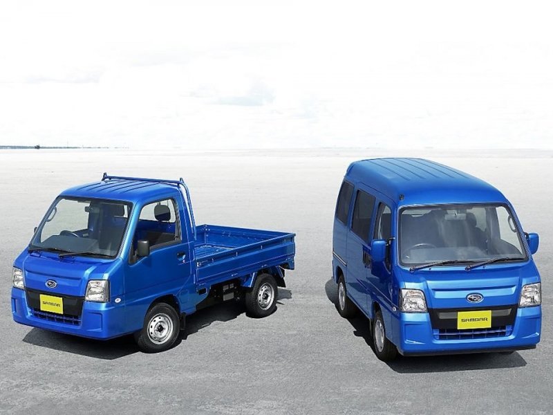 "Полбатона" - первая культовая Subaru "Полбатона" - первая культовая Subaru jdm, subari, subaru sambar, авто, автомобили, кей-кар, япония