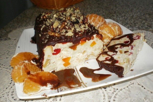 Быстрый торт «Творожный лентяй»