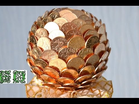 Своими руками денежный шар