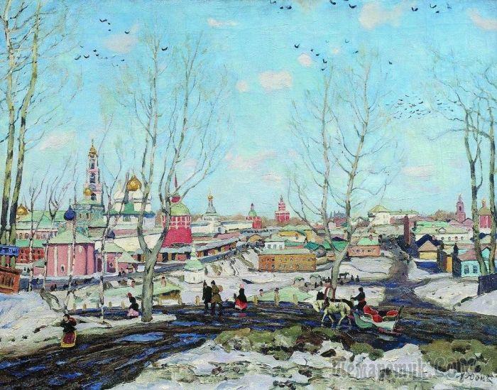 Русь звенящая в живописи Константина Федоровича Юона