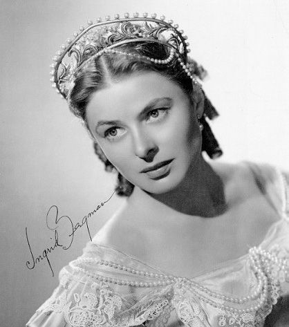    .  / Ingrid Bergman. Photo