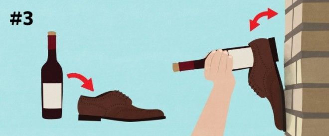 Как открыть вино без штопора, быстро охладить бутылку и другие лайфхаки для тех, кто обожает вино как открыть вино без штопора как быстро охладить бутылку лайфхаки для любителей вина