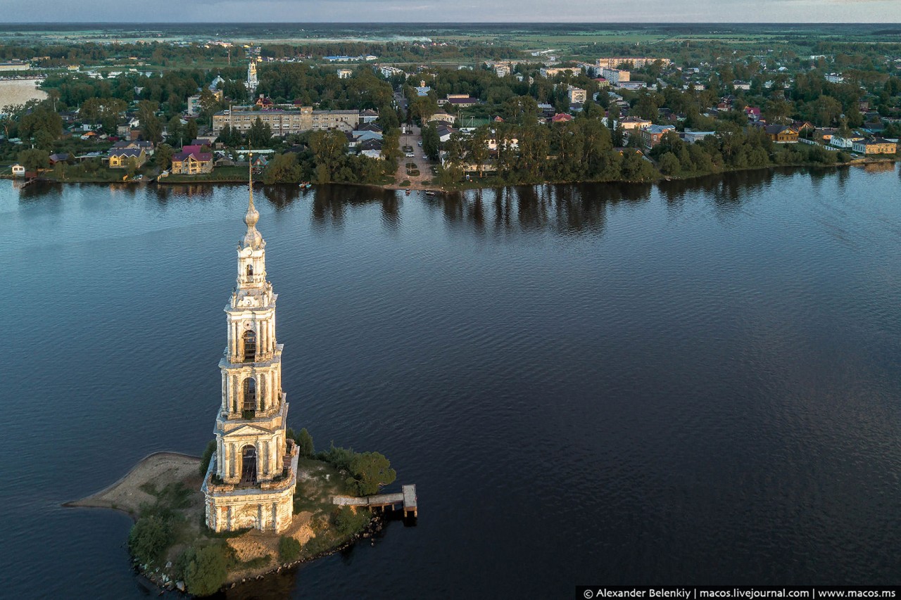 Клязьма затопленная Церковь