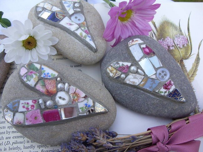 Декор интерьера с использованием камней