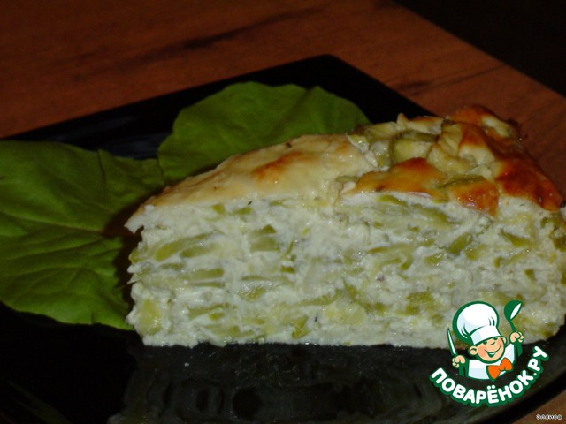 Кабачковая запеканка "Касэрол" Кабачковая запеканка "Касэрол"