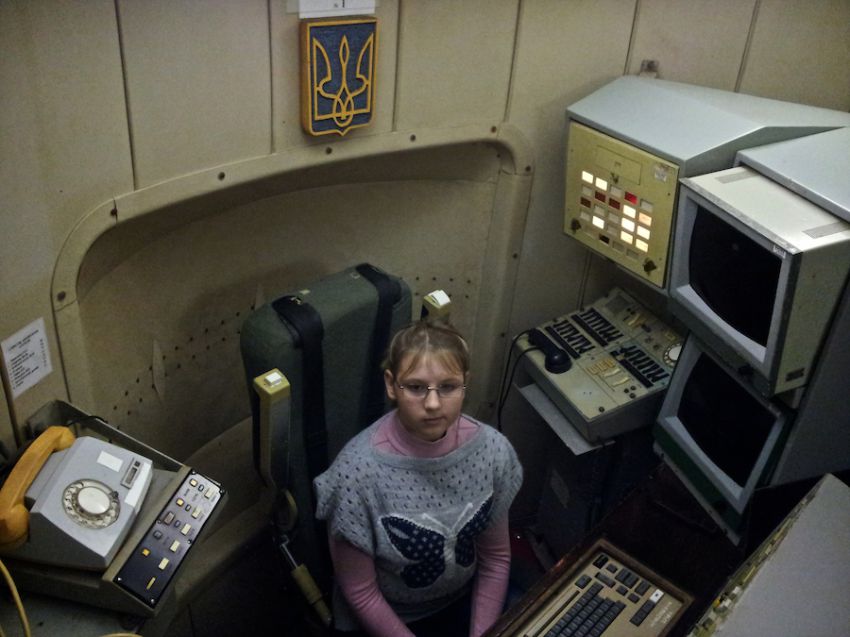 Украина, ракетная база, Экскурсия