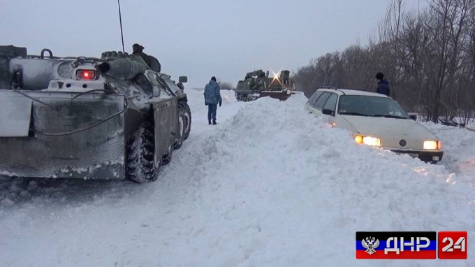 Ограничено движение транспорта на некоторых участках автомобильных дорог