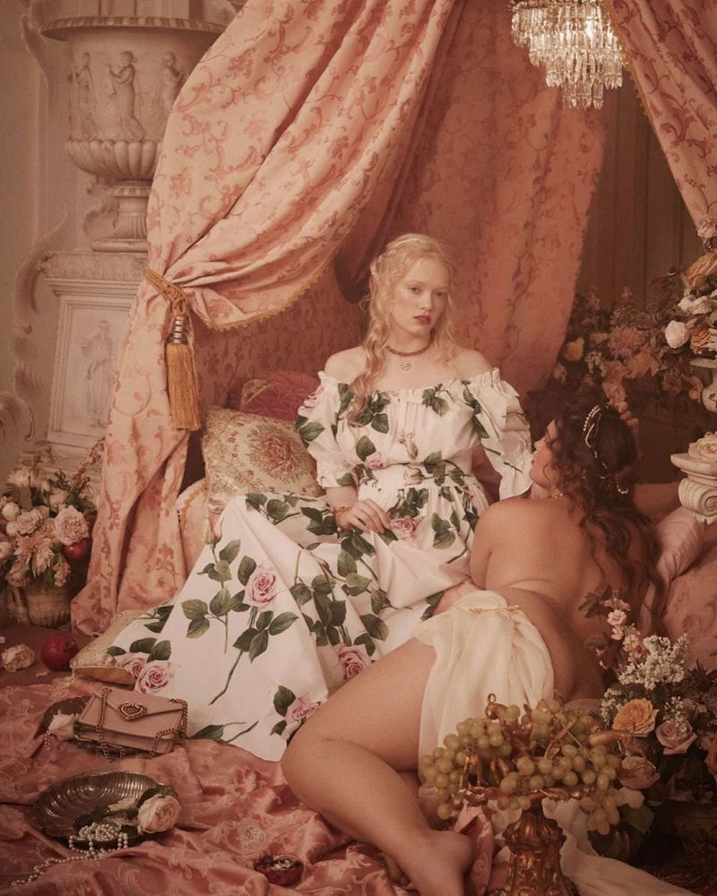 5 бодипозитивных фото из рекламы Dolce&Gabbana в стиле картин Рубенса