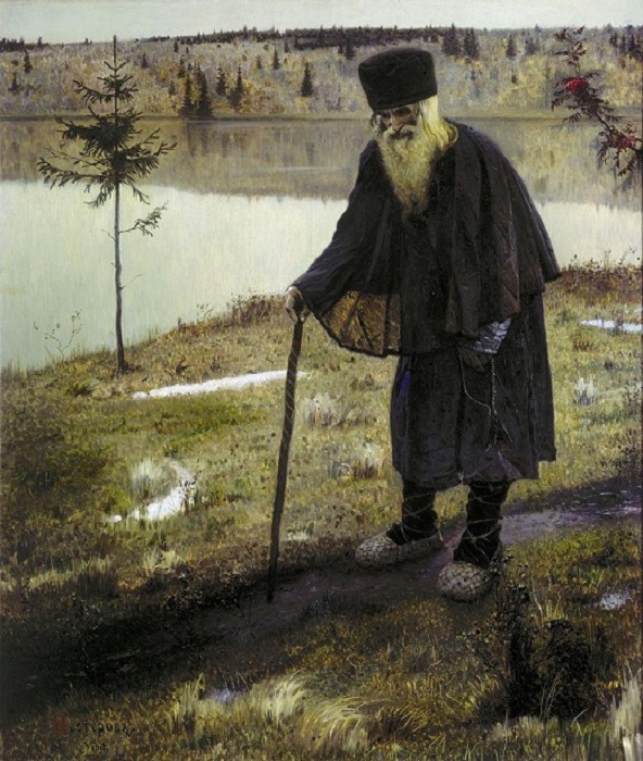 Михаил Нестеров - «Пустынник», 1888 Михаил Нестеров - «Пустынник», 1888